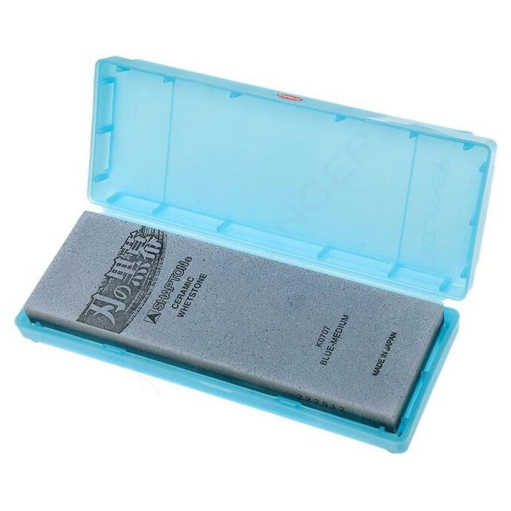 foto Brusn� japonsk� k�men 1500 SHAPTON Kuromaku, modr�